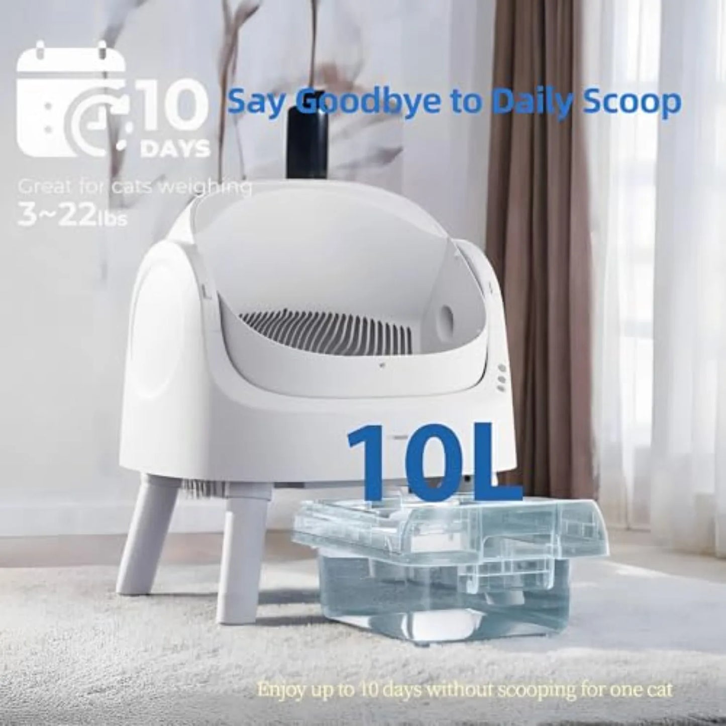 Ultimate Multi-Cat Self-Cleaning Litter Box